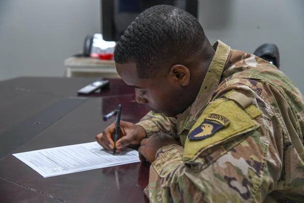 military career